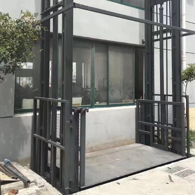 湄潭5吨室外升降货梯